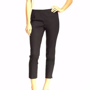 Lafayette 148 New York NEW crop trousers BLACK 14